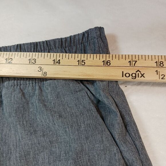 BCG Men's XL Run/ Race Performance Shorts. Gray/ Black Vent Stripe. 3 Pocket.... - Picture 12 of 12